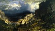 Albert Bierstadt, Storm in the Rocky Mountains, Mount Rosalie